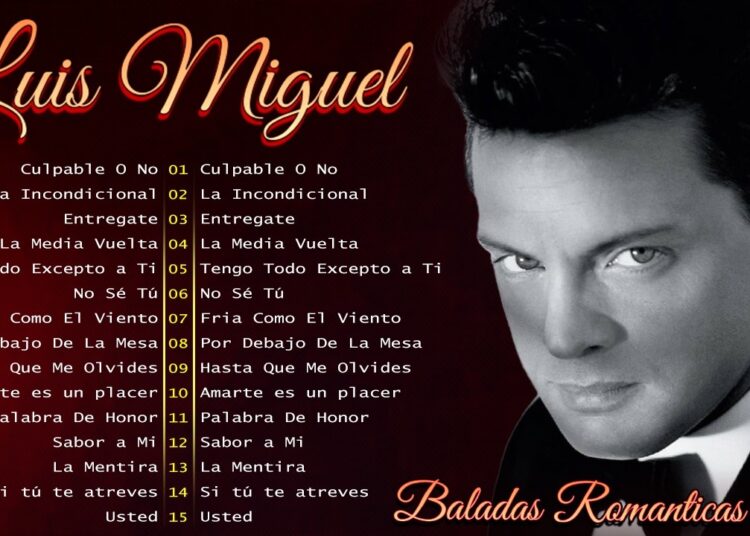 🌹 Luis Miguel Grandes Éxitos Románticos 2026 💖 Baladas Inolvidables de El Sol de México