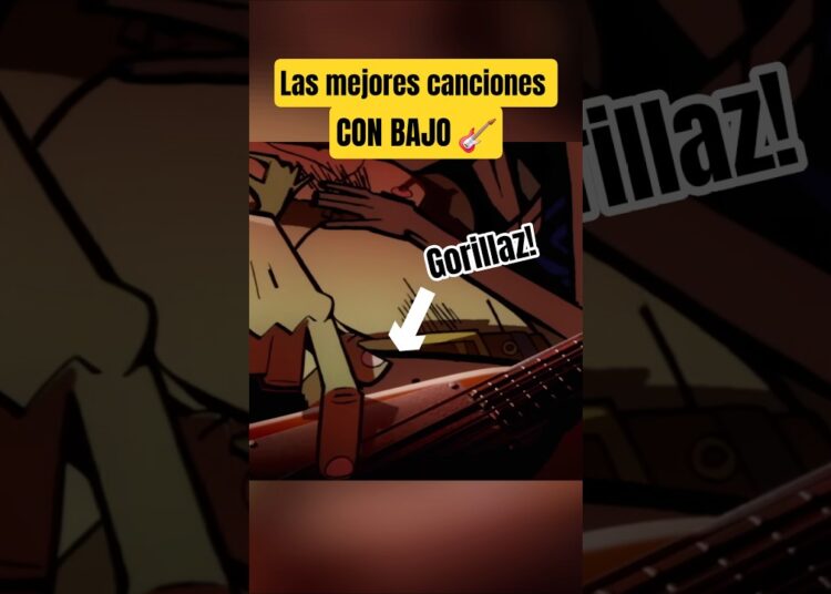 Las 10 mejores canciones CON BAJO 🎸  #curiosidades #entretenimiento #musica