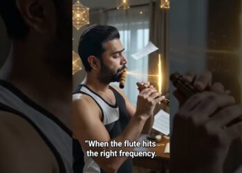 FLUTE MELODY UNLOCKS DIMENSIONAL GATEWAY! AI VFX SPECTACLE!