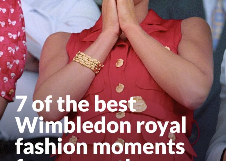 7 de los mejores momentos de la moda real de Wimbledon a lo largo de los años