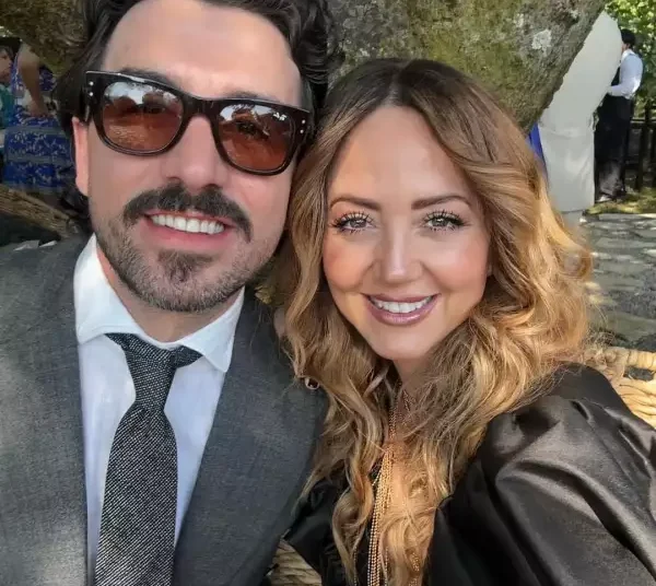 Luis Carlos Origel y Andrea Legarreta