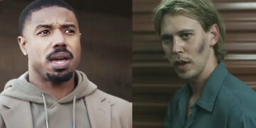 Michael B. Jordan en Creed III (2023), Austin Butler, levemente golpeado en Caught Stealing (2025).
