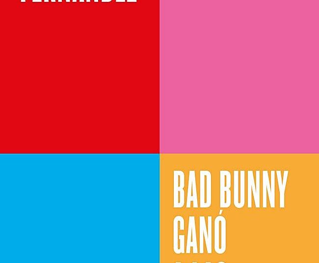 Portada del ensayo de Marta Fernández, Bad Bunny ganó a las máquinas.