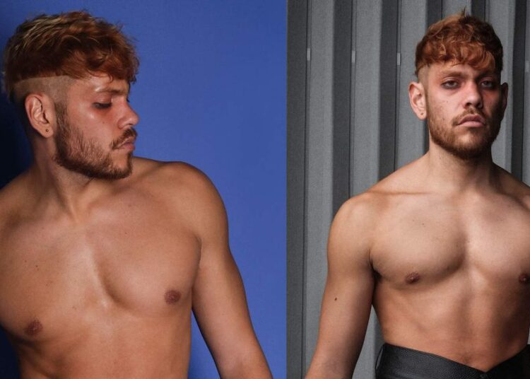 Conoce a Cain Culto, el sexy cantante gay que muestra mucha piel