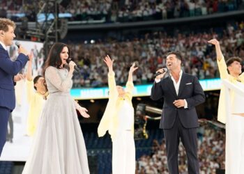 De David Bustamante a Íñigo Quintero o Diana Navarro: todas las actuaciones en el Bernabéu para el papa León XIV