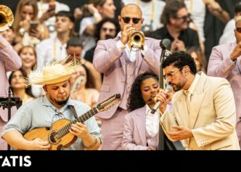 De Saiko a Nicki Nicole: los famosos invitados a 'La Casita' de Bad Bunny en su cuarto concierto en Madrid