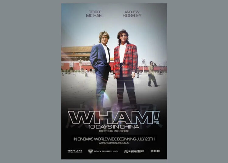 Documental sobre la gira de WHAM! por China en 1985 llegará a los cines de todo el mundo