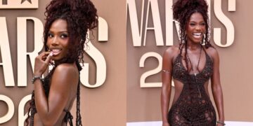 Doechii con vestido Dsquared2 en los BET Awards 2026