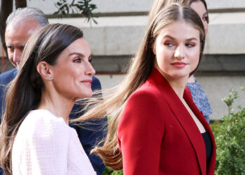 La reina Letizia y la princesa Leonor