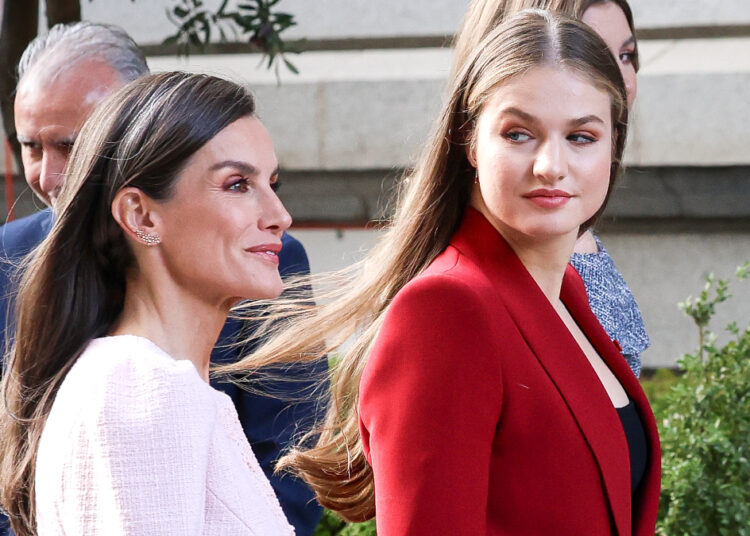 La reina Letizia y la princesa Leonor