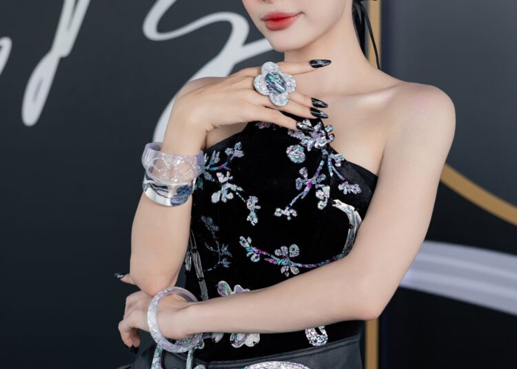 El esposo, un empresario, acudió para apoyar el regreso de la cantante Kieu Anh al mundo del espectáculo.