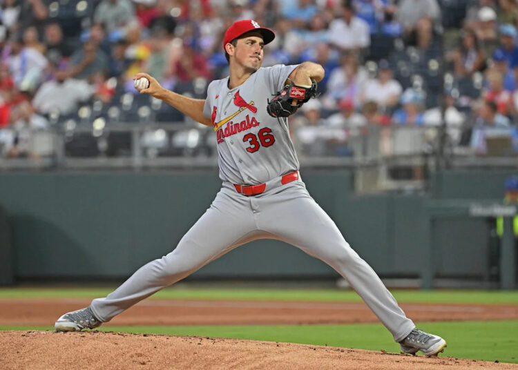 El éxito de principios de temporada de Michael McGreevy de los Cardinals continúa desvaneciéndose en la derrota ante los Royals