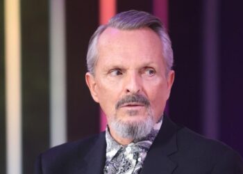 El cantante Miguel Bosé.