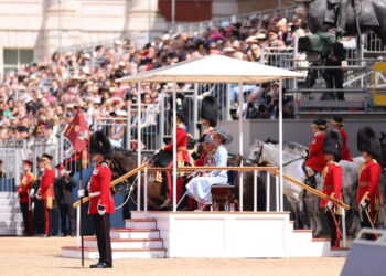 El sutil momento en Trooping the Colour que mostró el creciente papel real de Kate