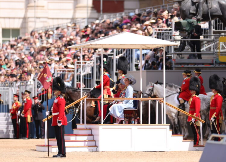 El sutil momento en Trooping the Colour que mostró el creciente papel real de Kate