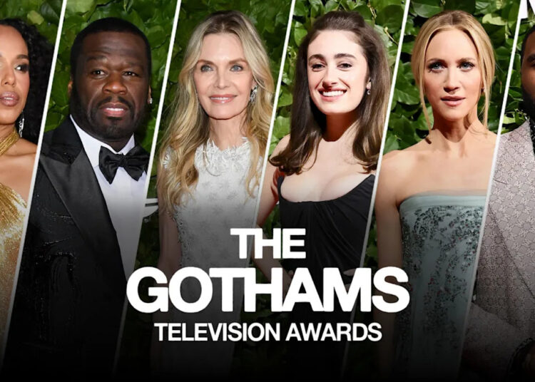 Fotos de la alfombra roja de los Gotham Television Awards 2026: Kerry Washington, 50 Cent, Michelle Pfeiffer, Rachel Sennott y más