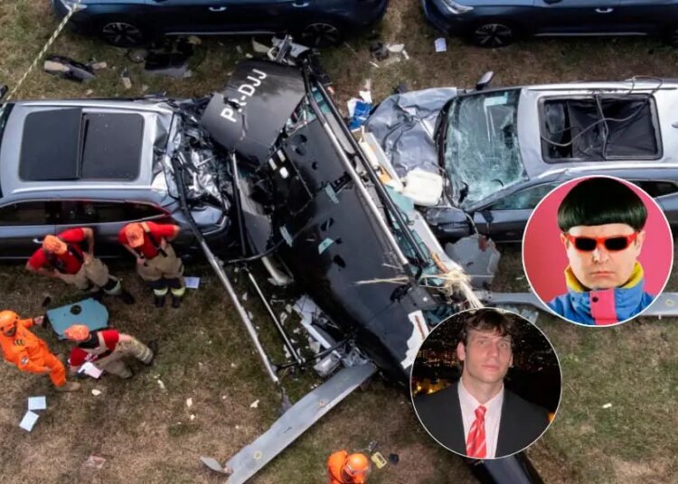 Influencer Gaspi y cantante Oliver Tree, entre las víctimas del accidente de helicópteros en Brasil
