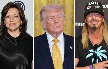 Todos los artistas que han abandonado la gran feria estatal estadounidense de Donald Trump Martina McBride Bret Michaels