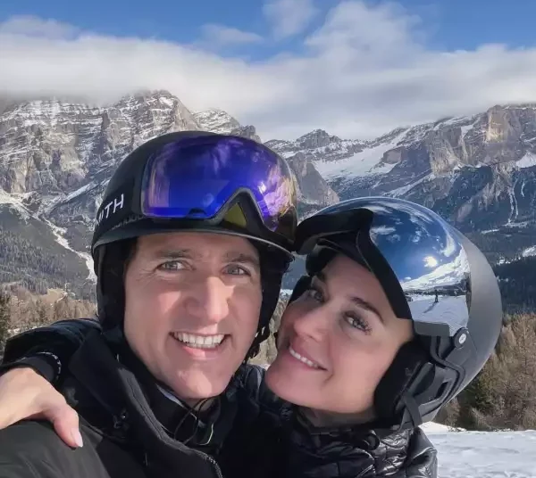 Katy Perry y Justin Trudeau