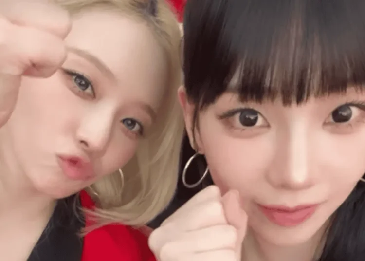 Karina y Winter presumieron en redes sociales su visita al Estadio Guadalajara, donde Corea del Sur disputará sus primeros partidos de la Copa del Mundo 2026 (Foto: IG @katarinabluu / Canva)