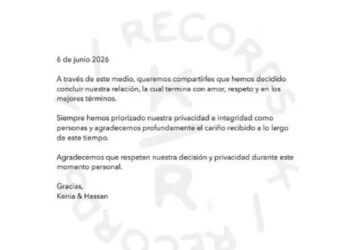 La artista eligió sus redes sociales para confirmar la noticia. (IG Kenia OS)