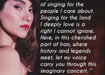 Parastoo Ahmadi defendió en sus redes sociales su derecho a cantar: "Este es un derecho al que no podía renunciar"