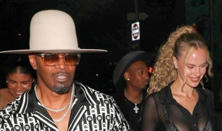 Jamie Foxx y Alyce Huckstepp