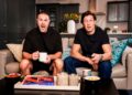 Paddy McGuinness y Vernon Kay en Celebrity Gogglebox