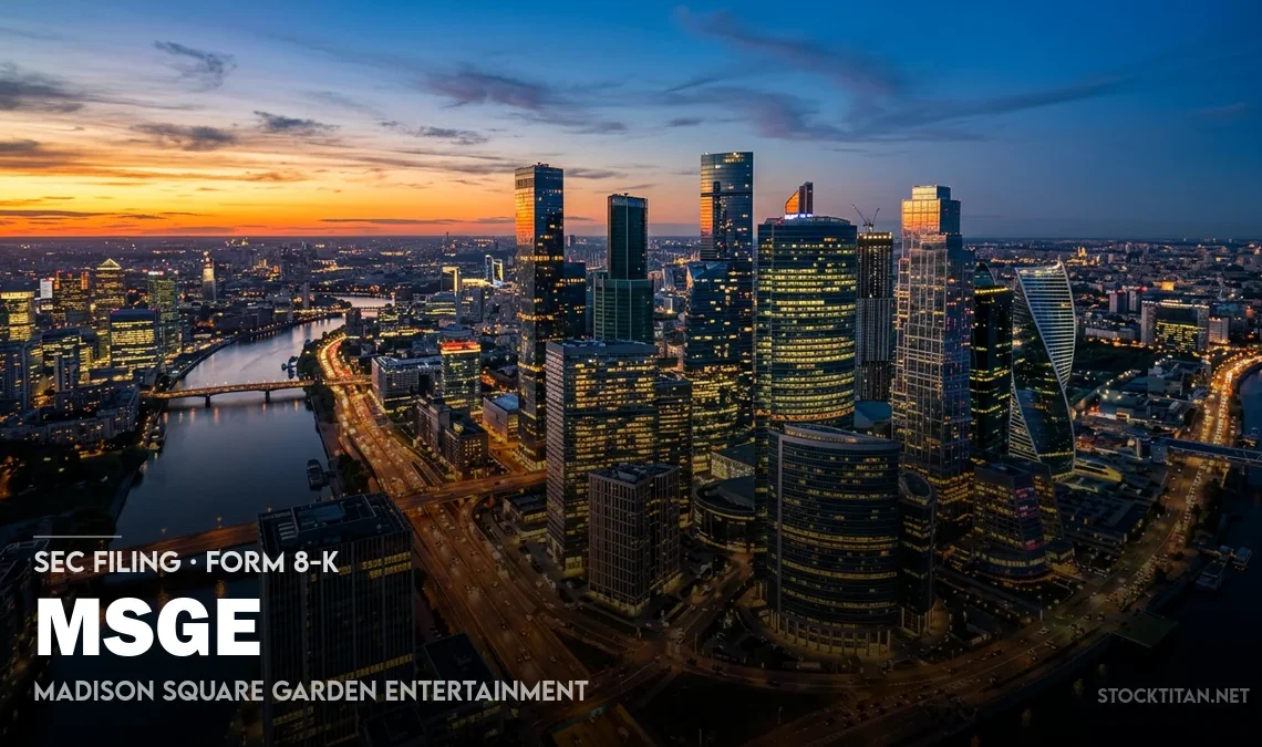 MSG Entertainment firma un memorando de entendimiento no vinculante con Penn Station
