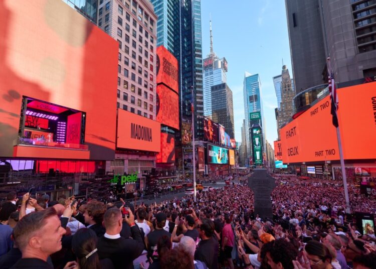 Madonna estrena el nuevo lugar secreto de Nueva York, The Square: mirada al interior