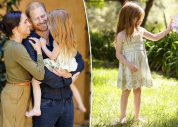 Meghan Markle y el príncipe Harry celebran el quinto cumpleaños de Lilibet