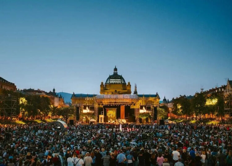 concierto al aire libre