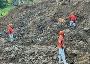 PCG dogs help locate landslide victim in Glan, Sarangani