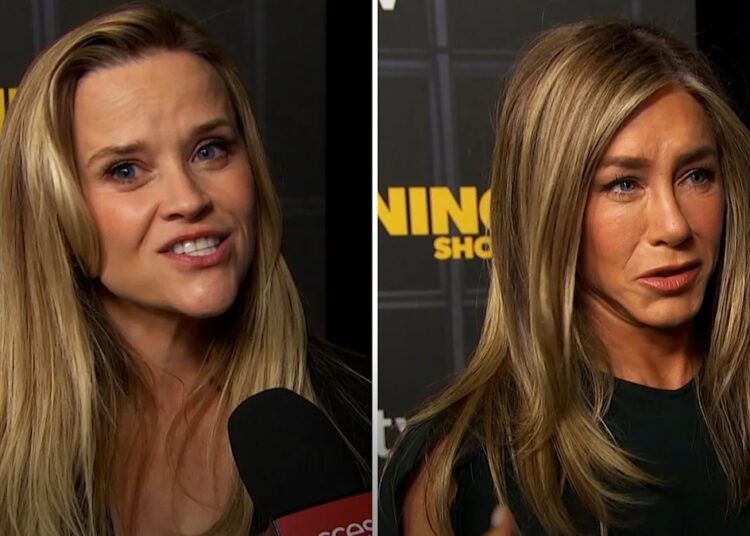 Reese Witherspoon y Jennifer Aniston reaccionan a las nuevas estrellas de la quinta temporada del 'Morning Show'