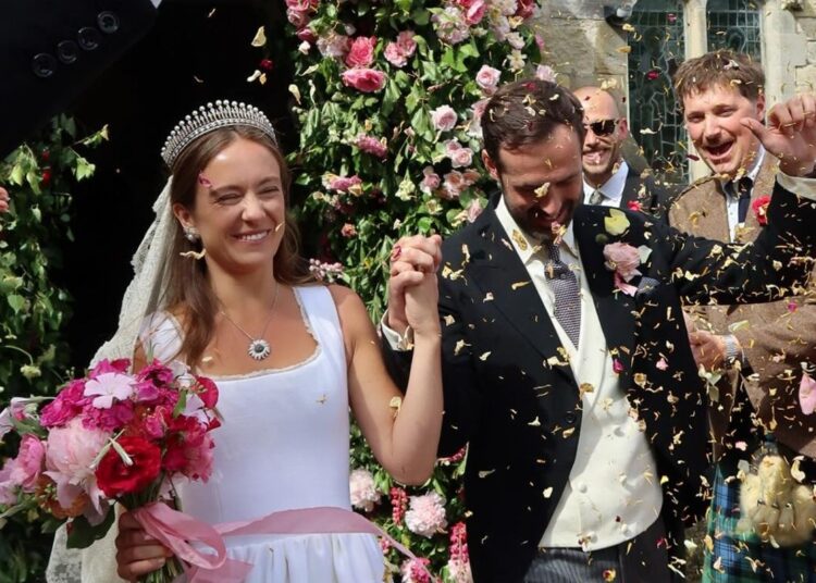 La nieta del duque de Kent se ha casado en una encantadora ceremonia