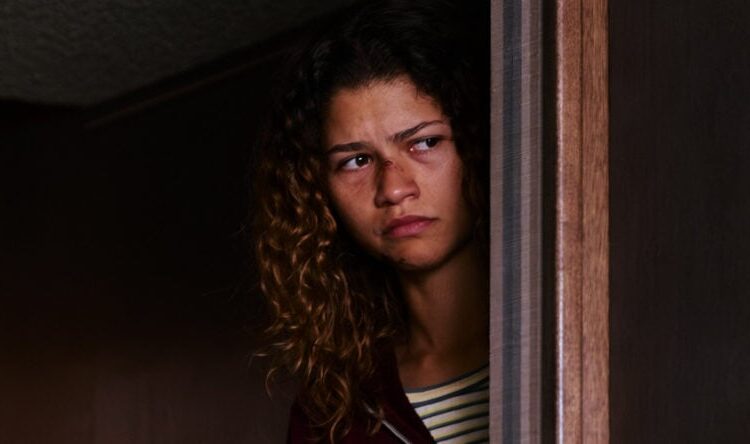 Zendaya en el final de la tercera temporada de Euphoria