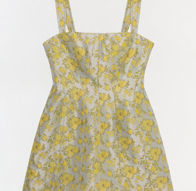 Minivestido Lydia de jacquard