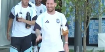 Tormenta mates y fuacutetbol- asiacute fue el primer diacutea de la Seleccioacuten en Kansas