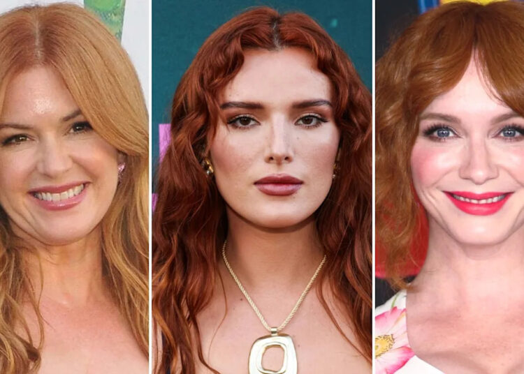 15 celebridades pelirrojas más impresionantes