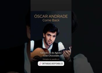 📣🎸 ¡SEGUNDO SHOW CONFIRMADO! ÓSCAR ANDRADE – COME BACK 🎤🚨