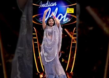 OYE MUNDIYA SINE SE NIKAL NA JAYE❤😍Indian Idol stage show #indianldol #dance #viral #viralshorts