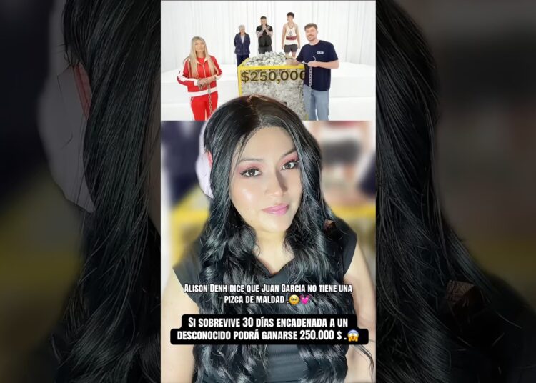 Alison Dehn  dice que Juan Garcia no tiene una pizca de maldad .🥹💓 podrá ganarse 250.000 $