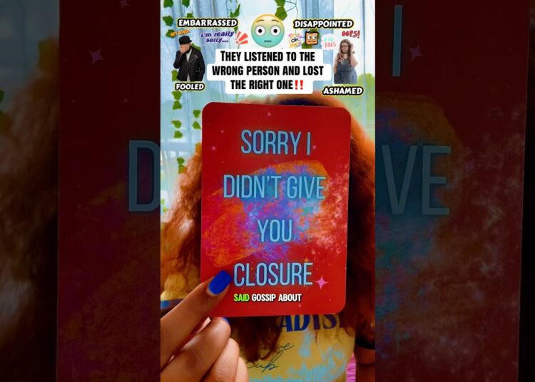The Gossip Was Fake…and Now They Know‼️#sad #brokenheart #pain #tarot #motivation #shorts #fyp