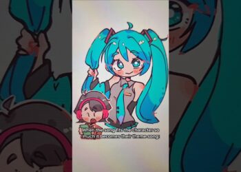 My song “2DWorld” is such a Miku song lol 😝💚💗 #art #vocaloid #anime # music #shorts