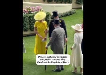 Princess Catherine’s beautiful and perfect curtsy to King Charles at the Royal Ascot Day 2