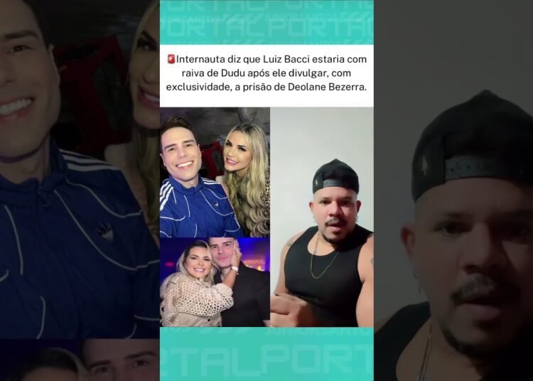 Internauta diz que Luiz Bacci estaria com raiva de Dudu #noticias #fofoca