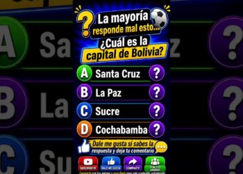 #trivia #quiz #shorts #viral #bolivia #capital #geografia #sabiasque #fun #novelas