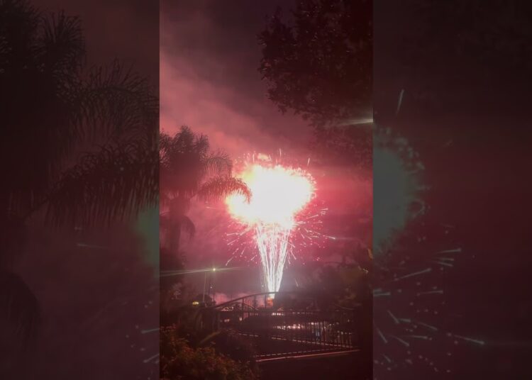 ¡Los Fuegos Artificiales Más Espectaculares del 4 de Julio🎆¡Final Increíble! Most Magical birthday