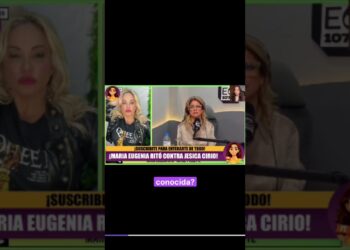 ¡MARIA EUGENIA RITÓ APURÓ A JESICA CIRIO!