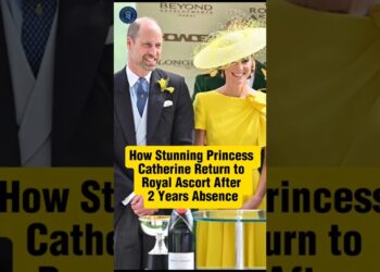 Prince William and Princess Catherine Attend Royal Ascot This Year🩷 #royalfamily #fyp #shorts